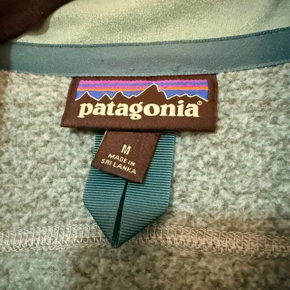 Patagonia Teal Fleece Jacket - Picture 3 of 3